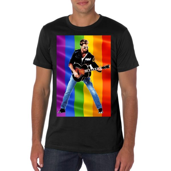 George Michaels Gay Pride T Shirt
