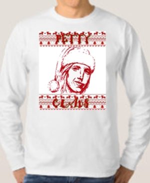 Tom Petty Claus Ugly Christmas Sweater T Shirt