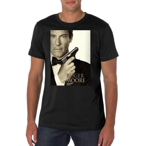 Roger Moore James Bond T Shirt