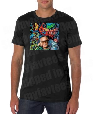 Stan Lee Comic Book T Shirt