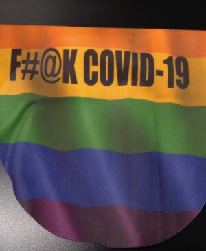 Gay Pride F Covid 19 Face Mask