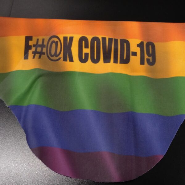 Gay Pride F Covid 19 Face Mask