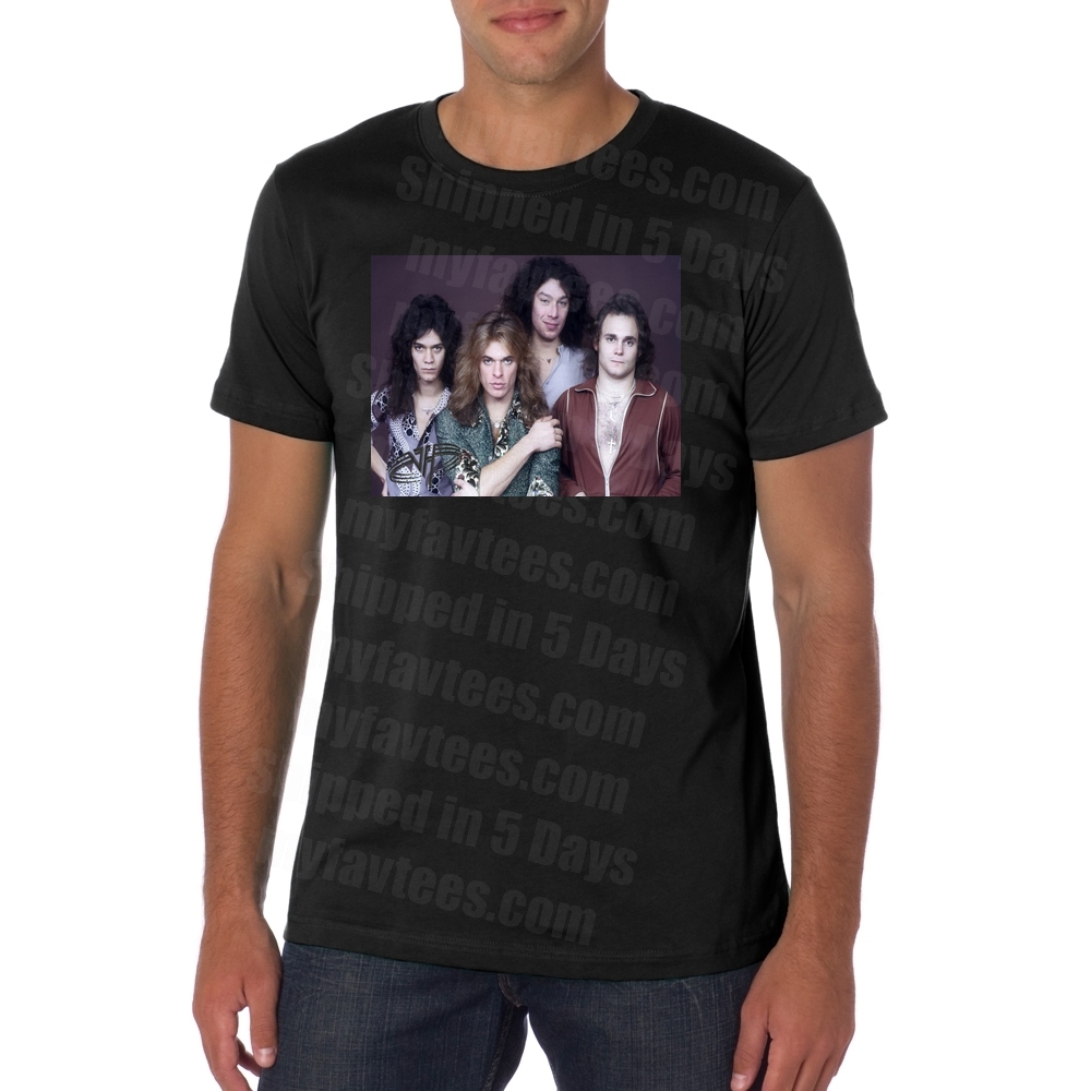 Van Halen Original Band T Shirt $19.99 Free Shipping myfavtees.com