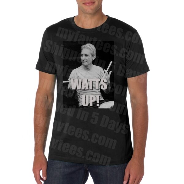 Rolling Stones Charlie Watts Up T Shirt